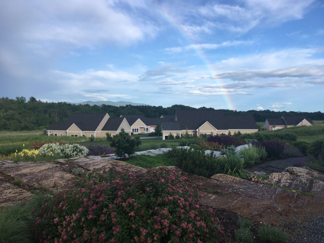 Rainbow-over-cottages
